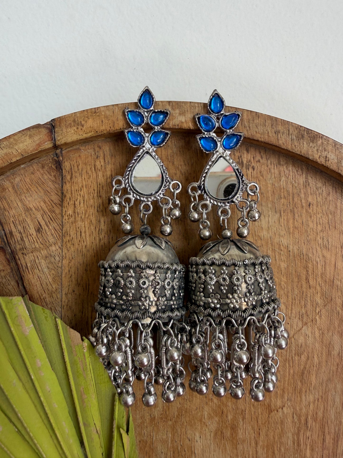 Snigdha Blue Jhumka