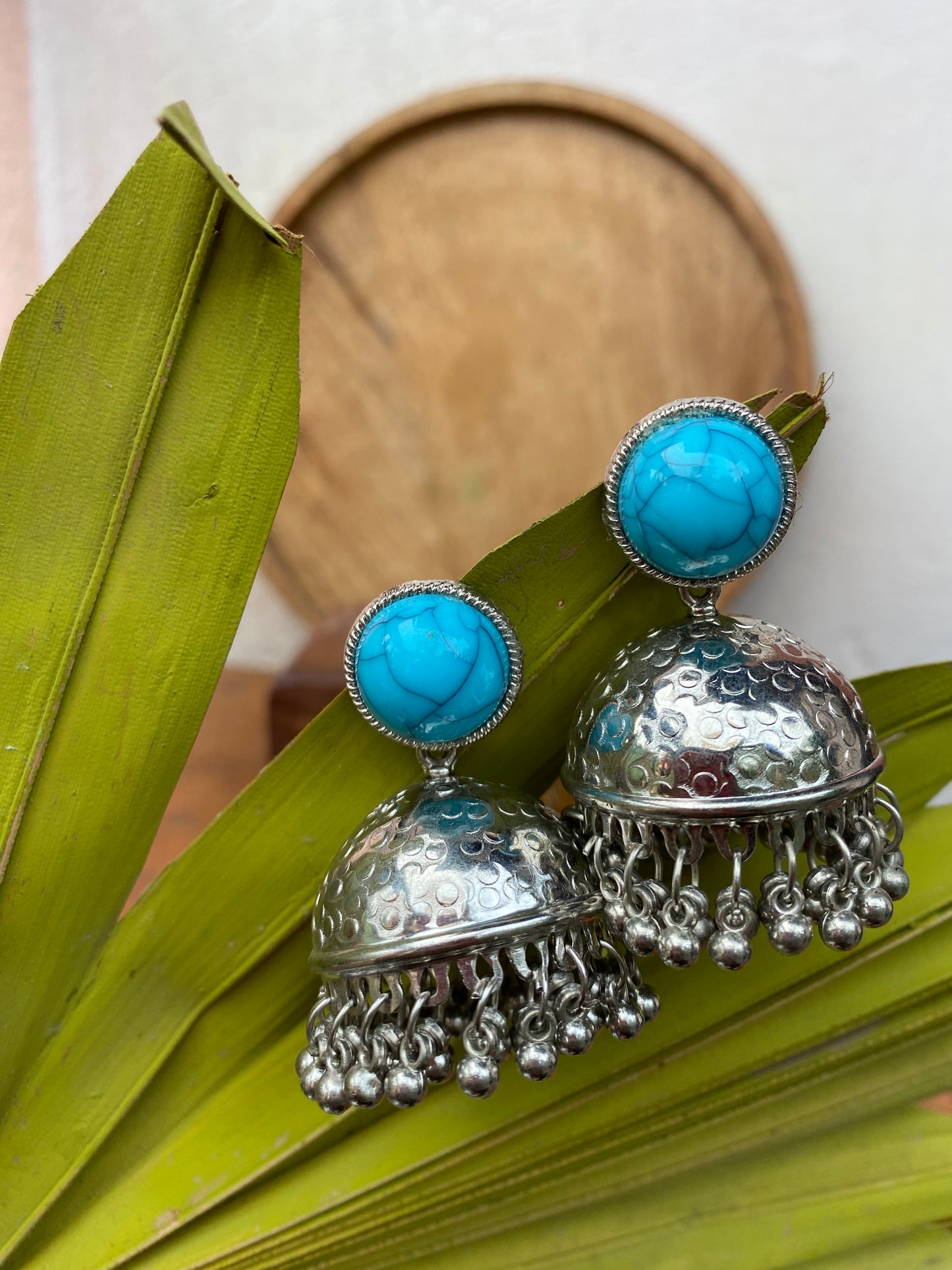 Apoorva Jhumka (germal silver)