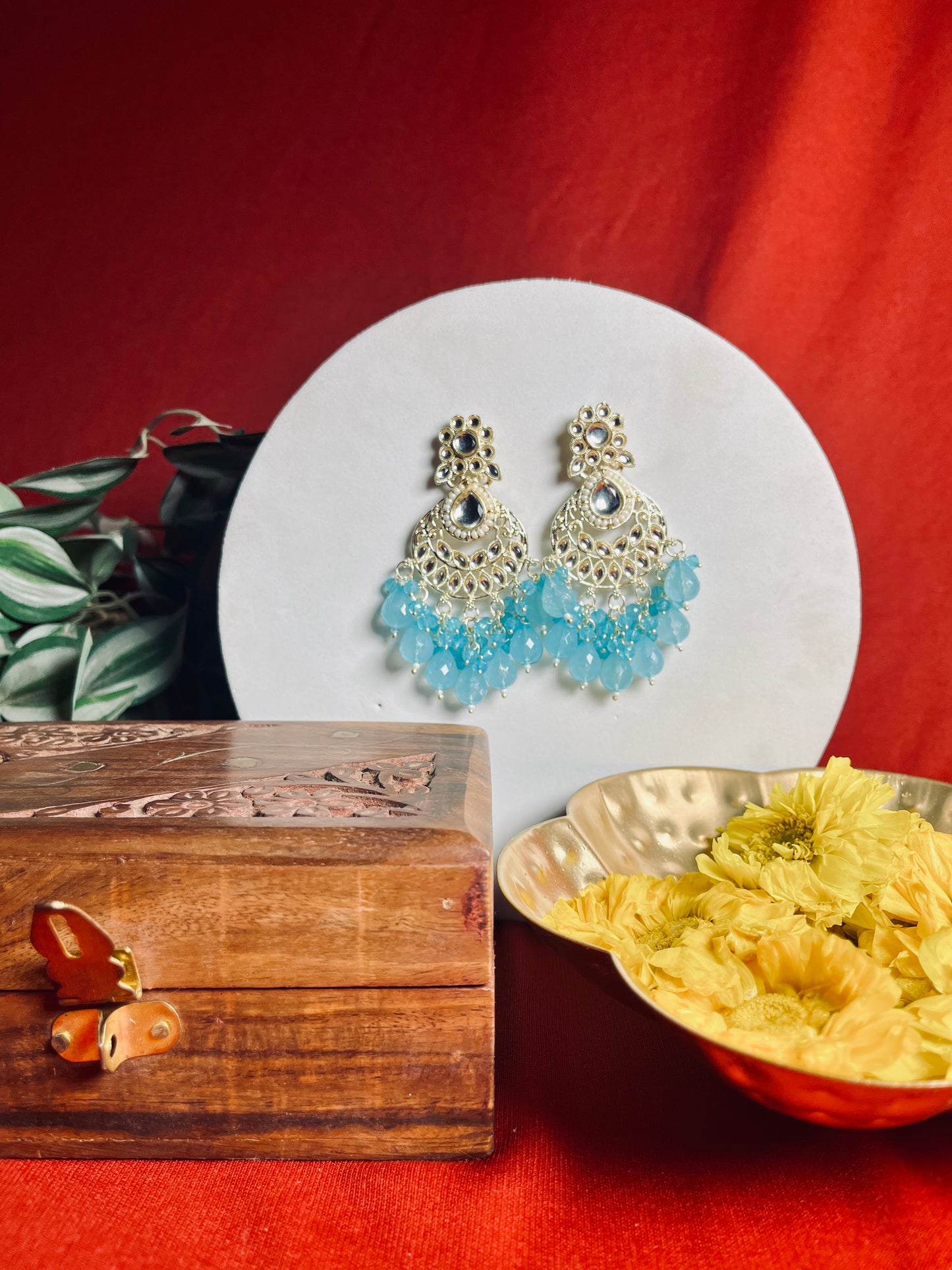 Rohaani floral Danglers