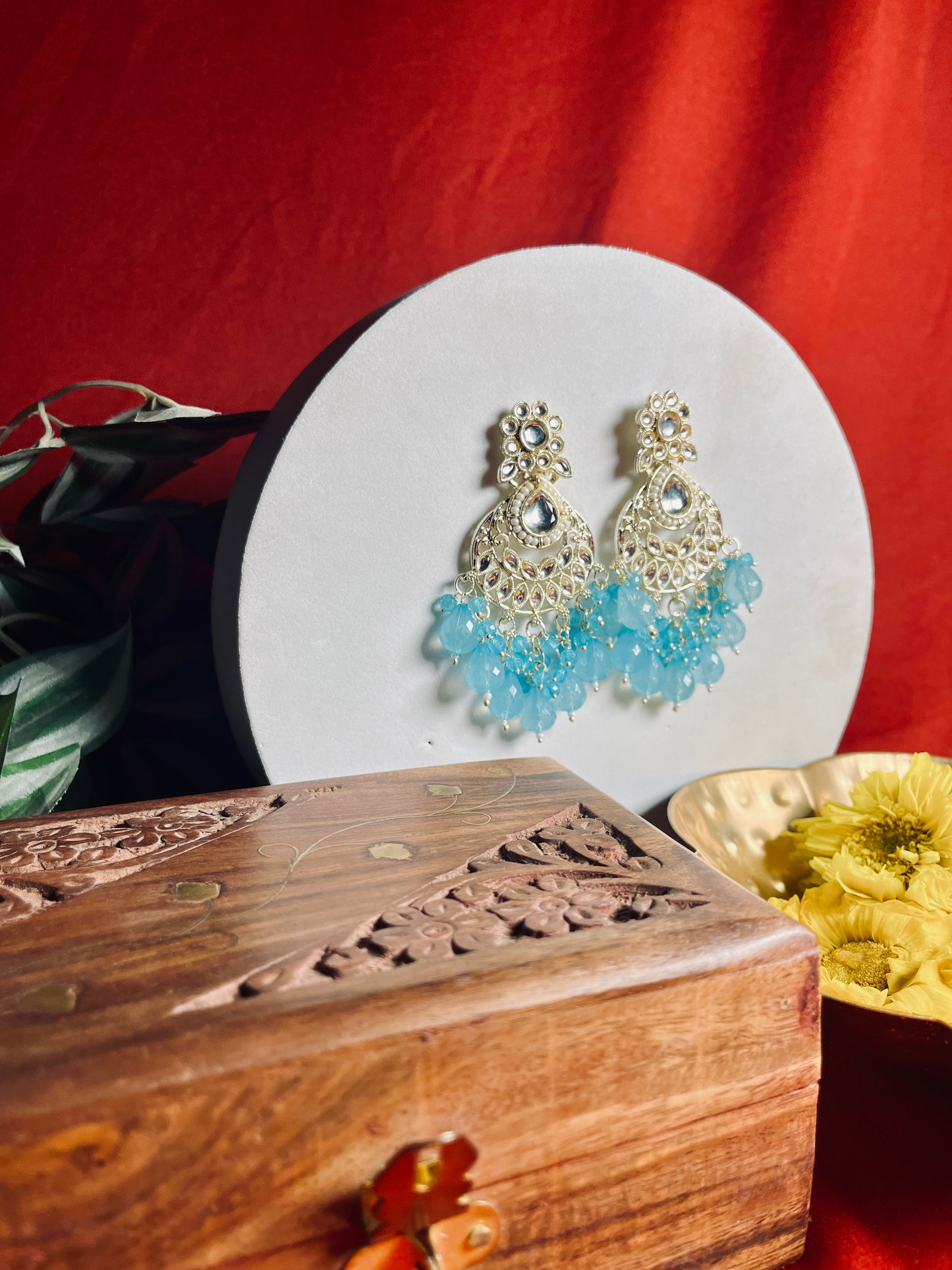 Rohaani floral Danglers