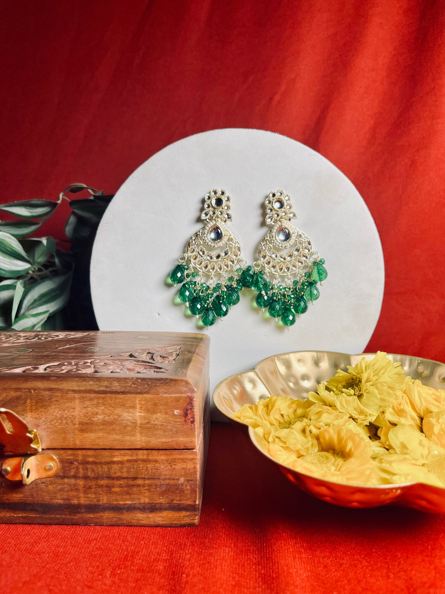 Lolita floral danglers