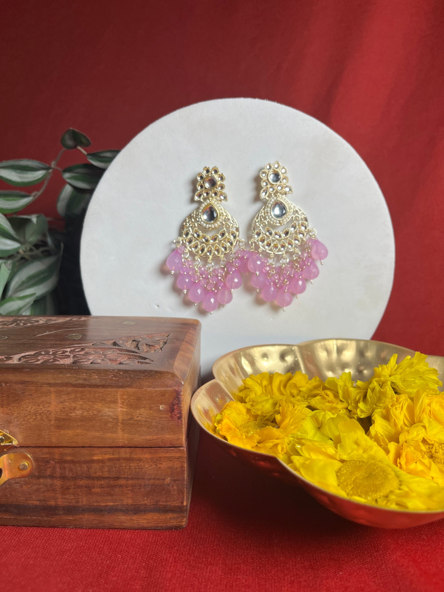Laya floral danglers