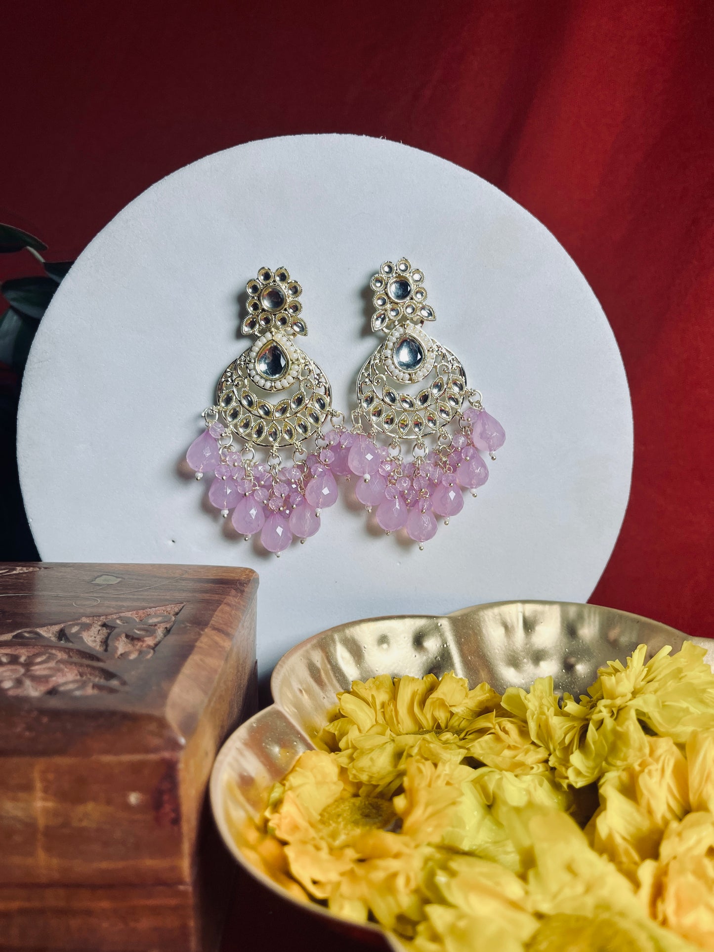 Laya floral danglers