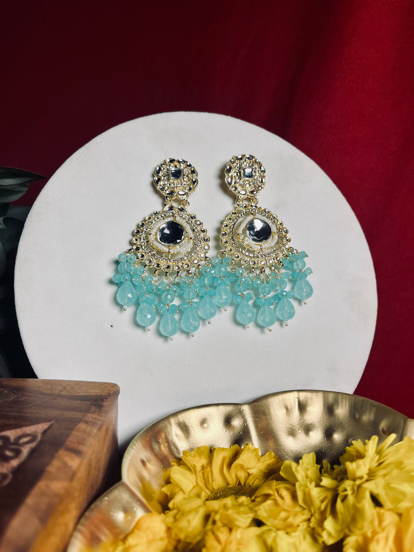 Amaira floral danglers