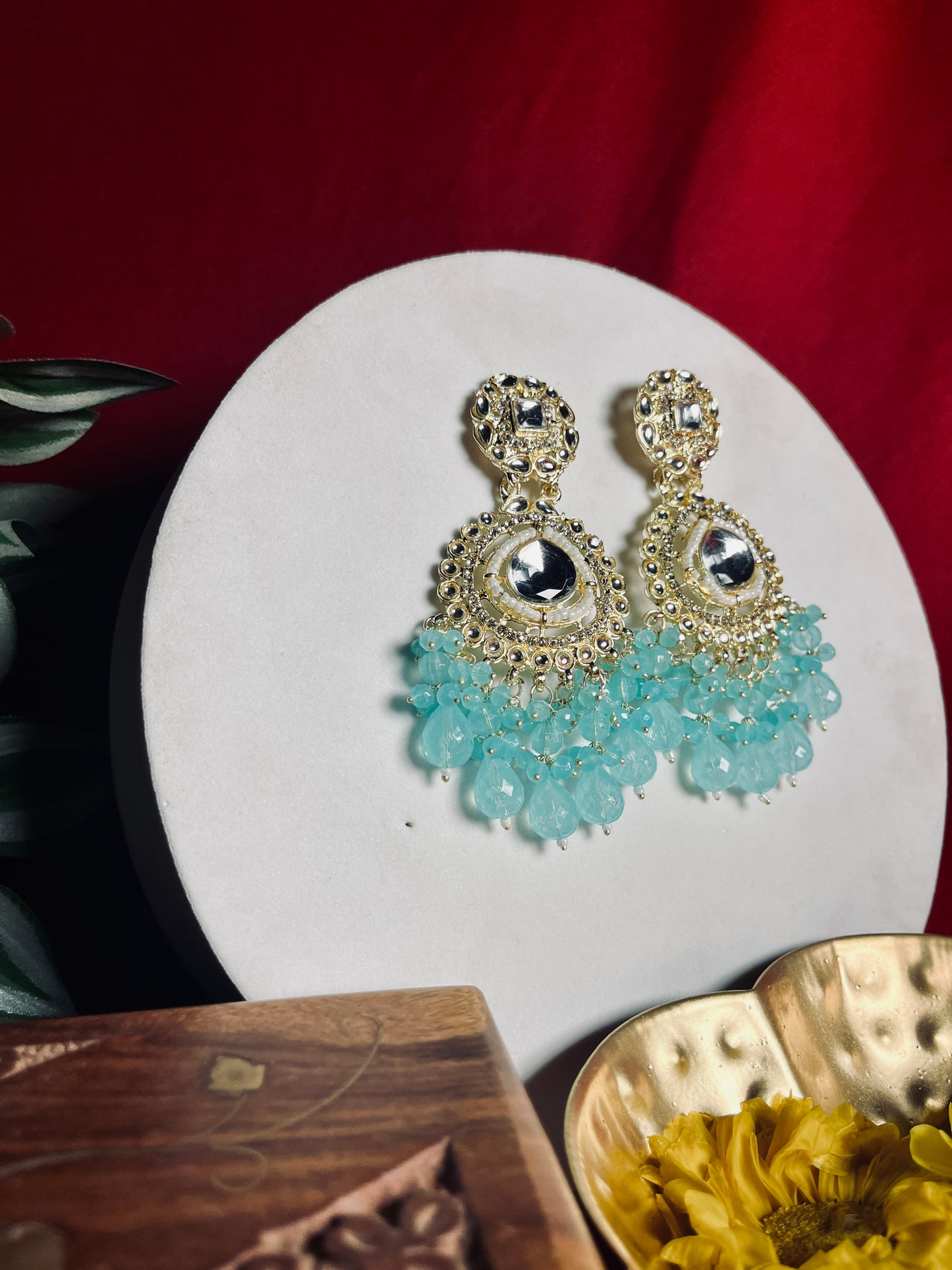 Amaira floral danglers