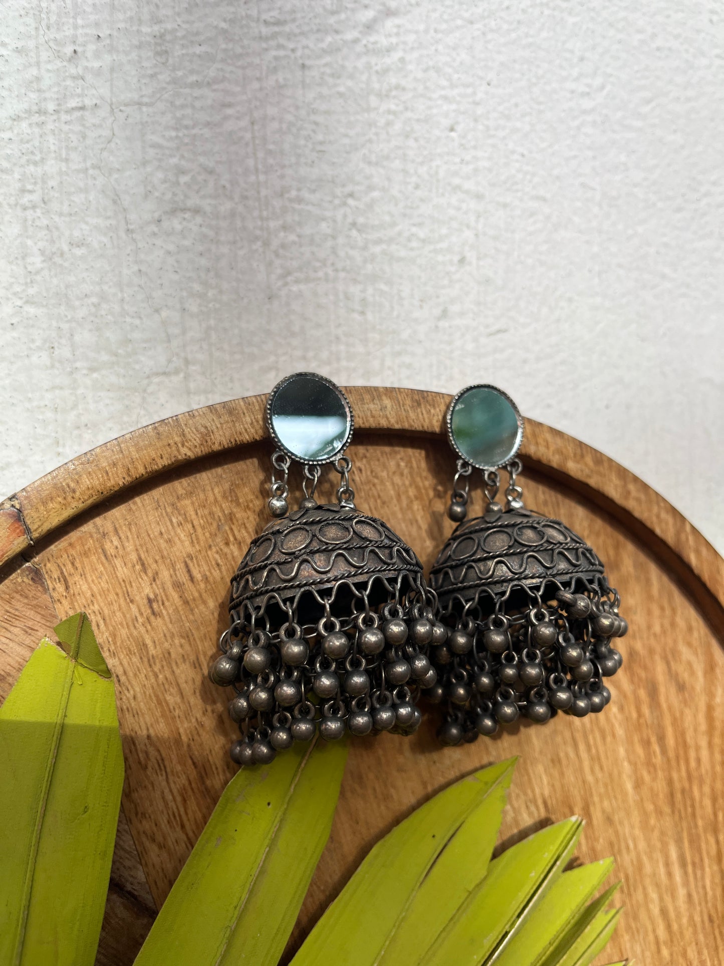 Kaira Mirror Jhumka