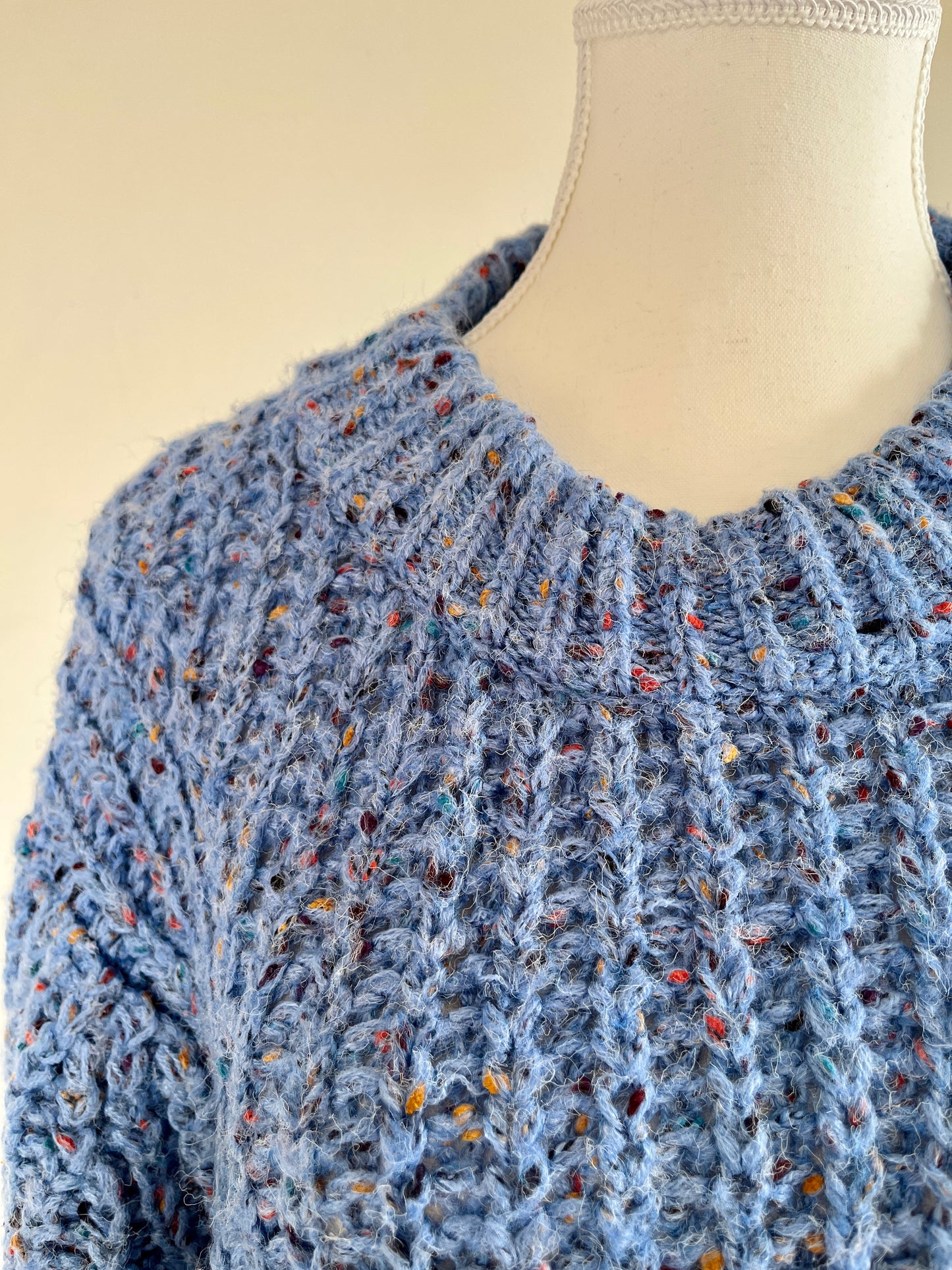Blueberry Latte Knit Sweater