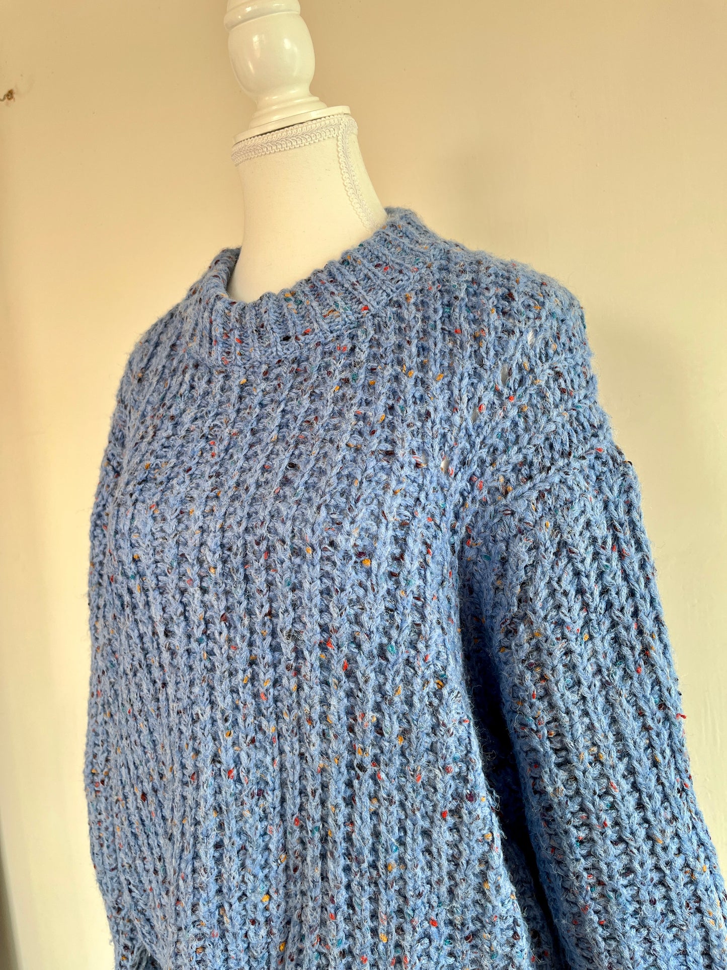 Blueberry Latte Knit Sweater