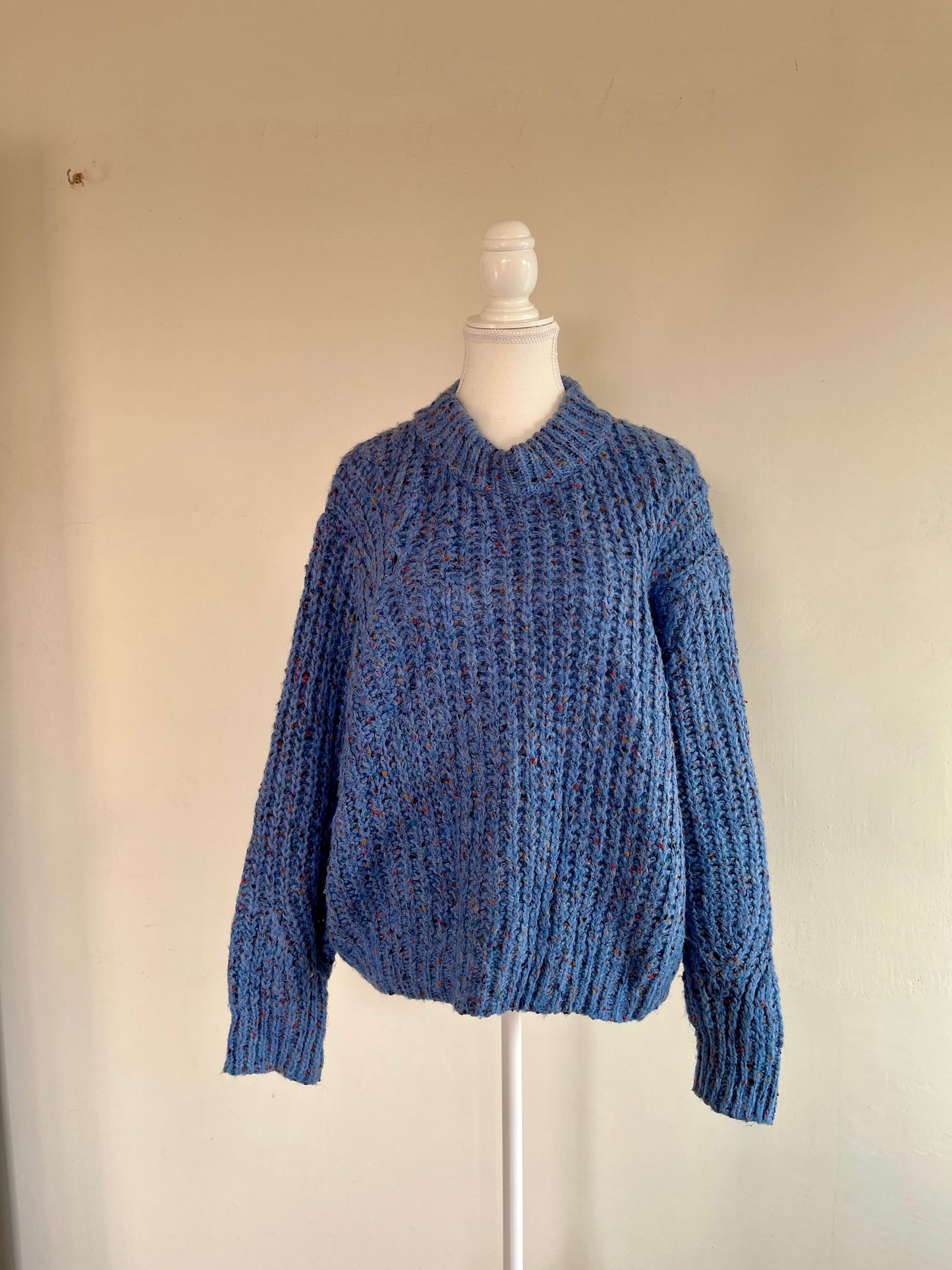 Blueberry Latte Knit Sweater