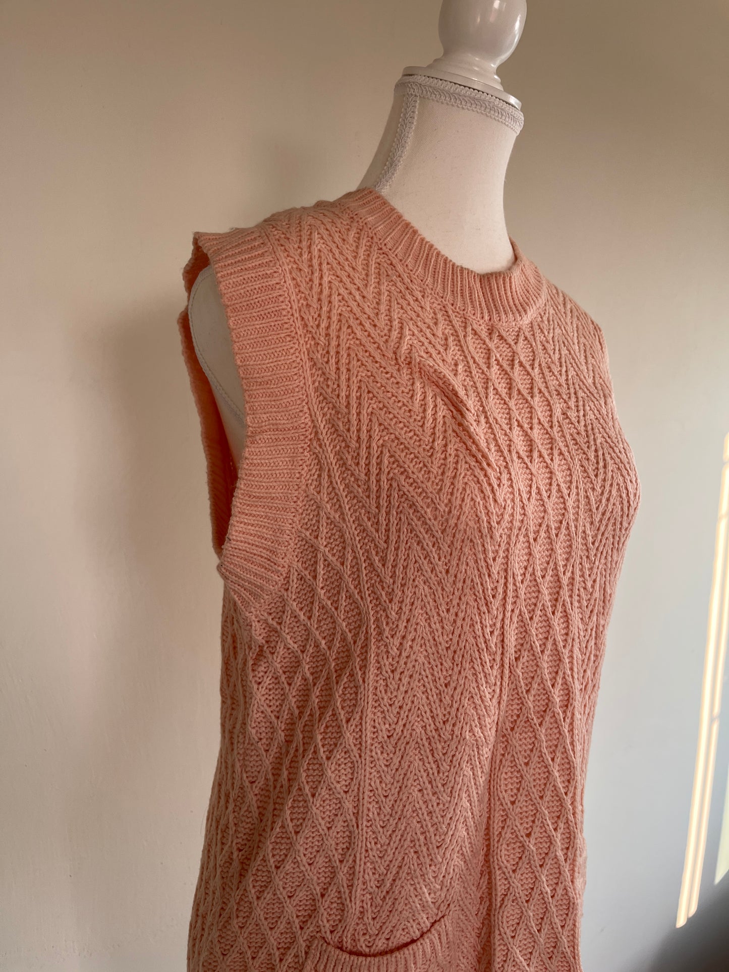 Peach Pockets Vest