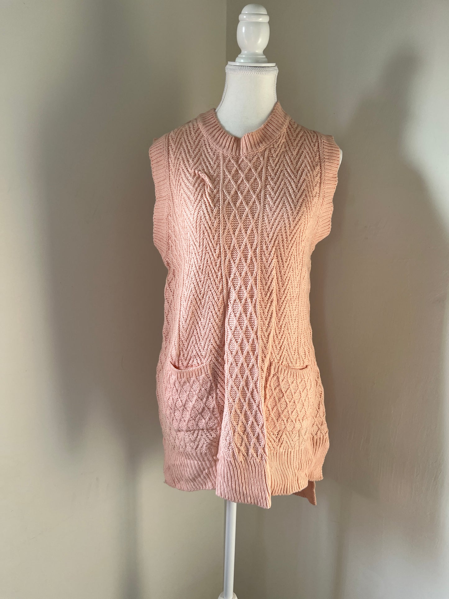 Peach Pockets Vest