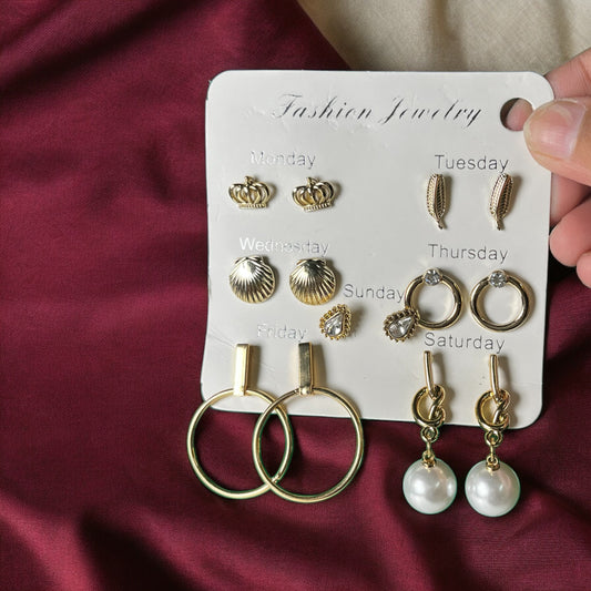 Cassie Earrings Combo
