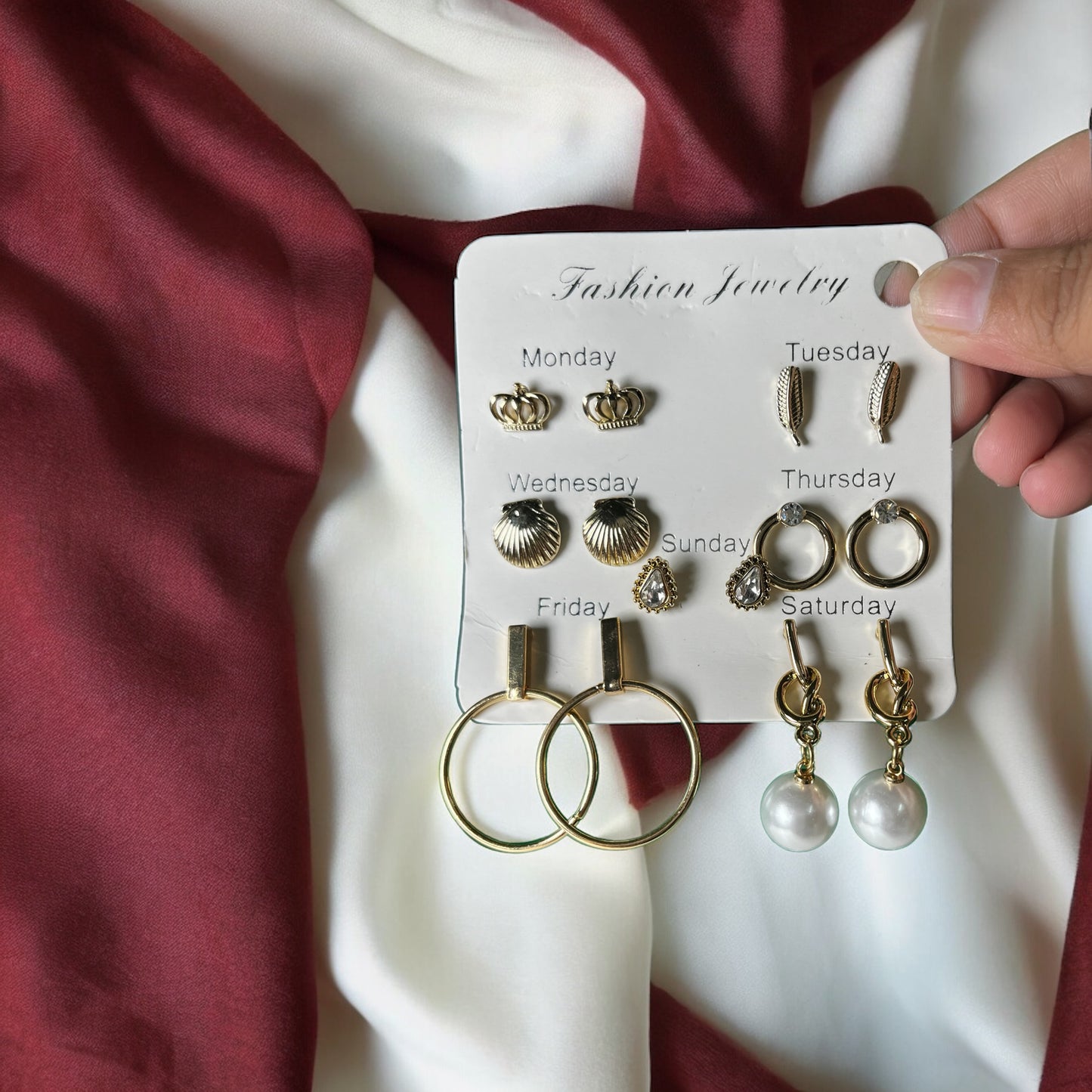 Cassie Earrings Combo