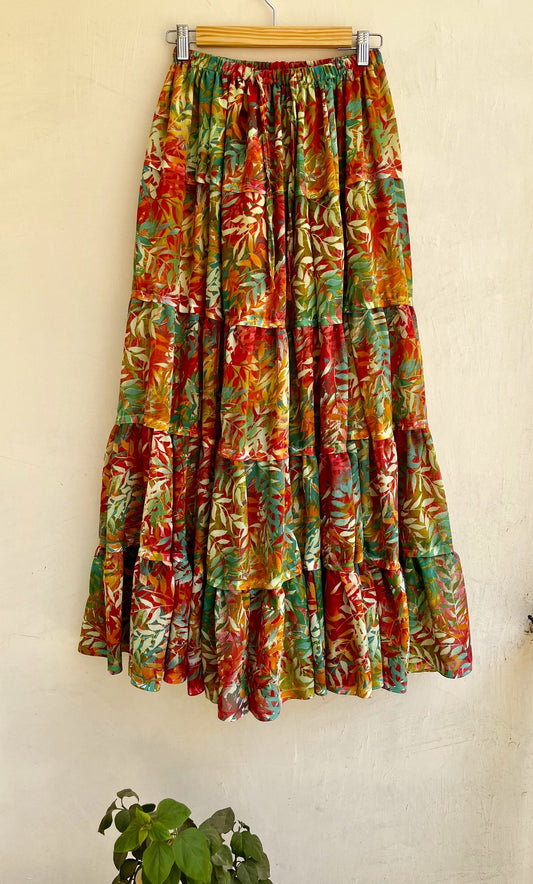 Tropical Feels Long Skirt