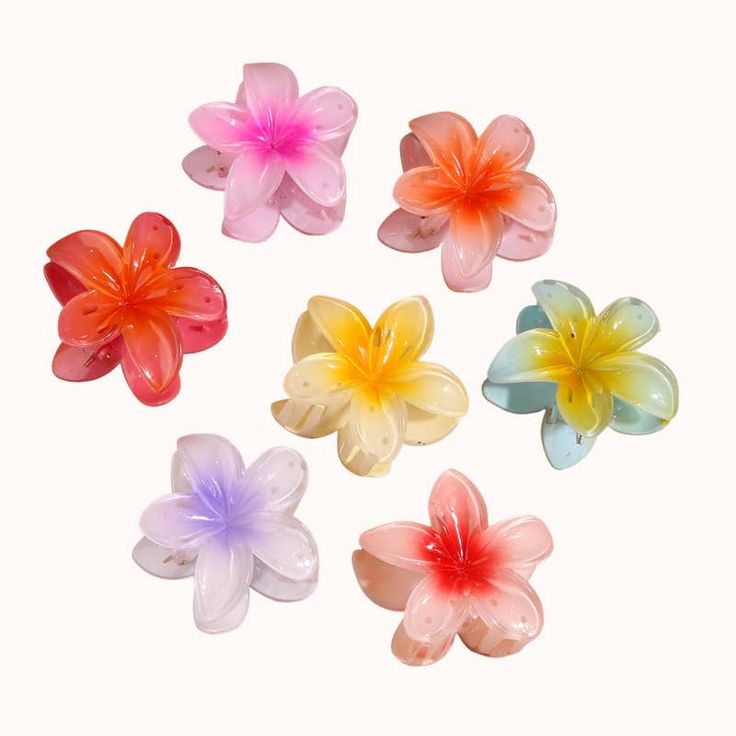Enchanting Flower Claw Clip (Large)
