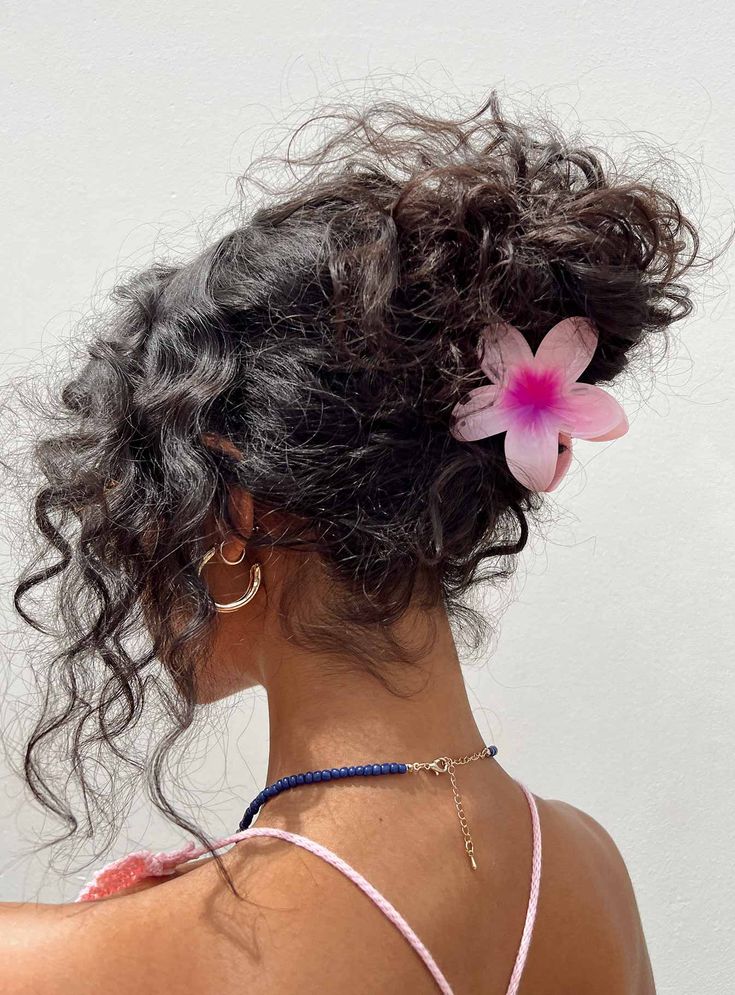 Enchanting Flower Claw Clip (Large)