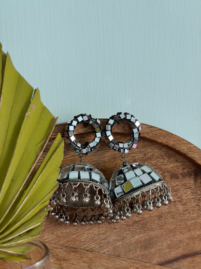 Shobhita Mirror Jhumkas