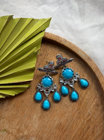 Kismat Turquoise Earrings