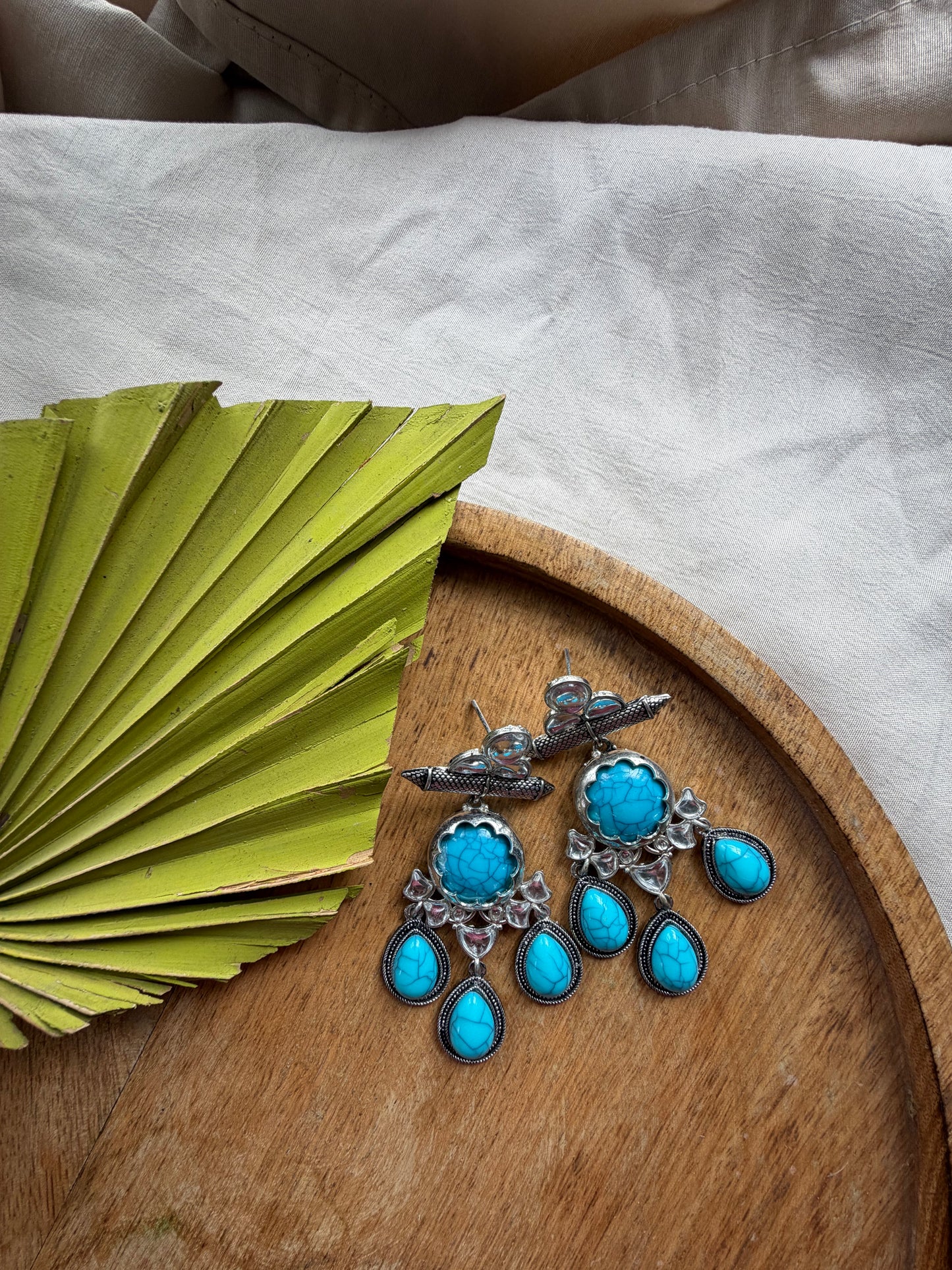 Kismat Turquoise Earrings