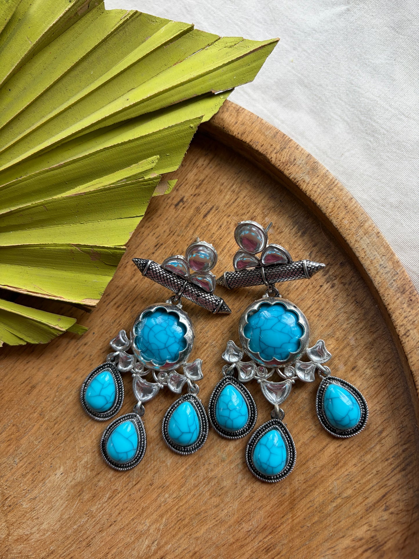 Kismat Turquoise Earrings
