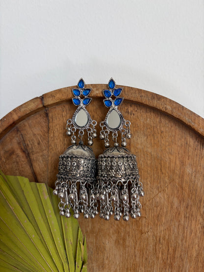 Snigdha Blue Jhumka
