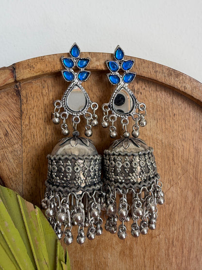 Snigdha Blue Jhumka