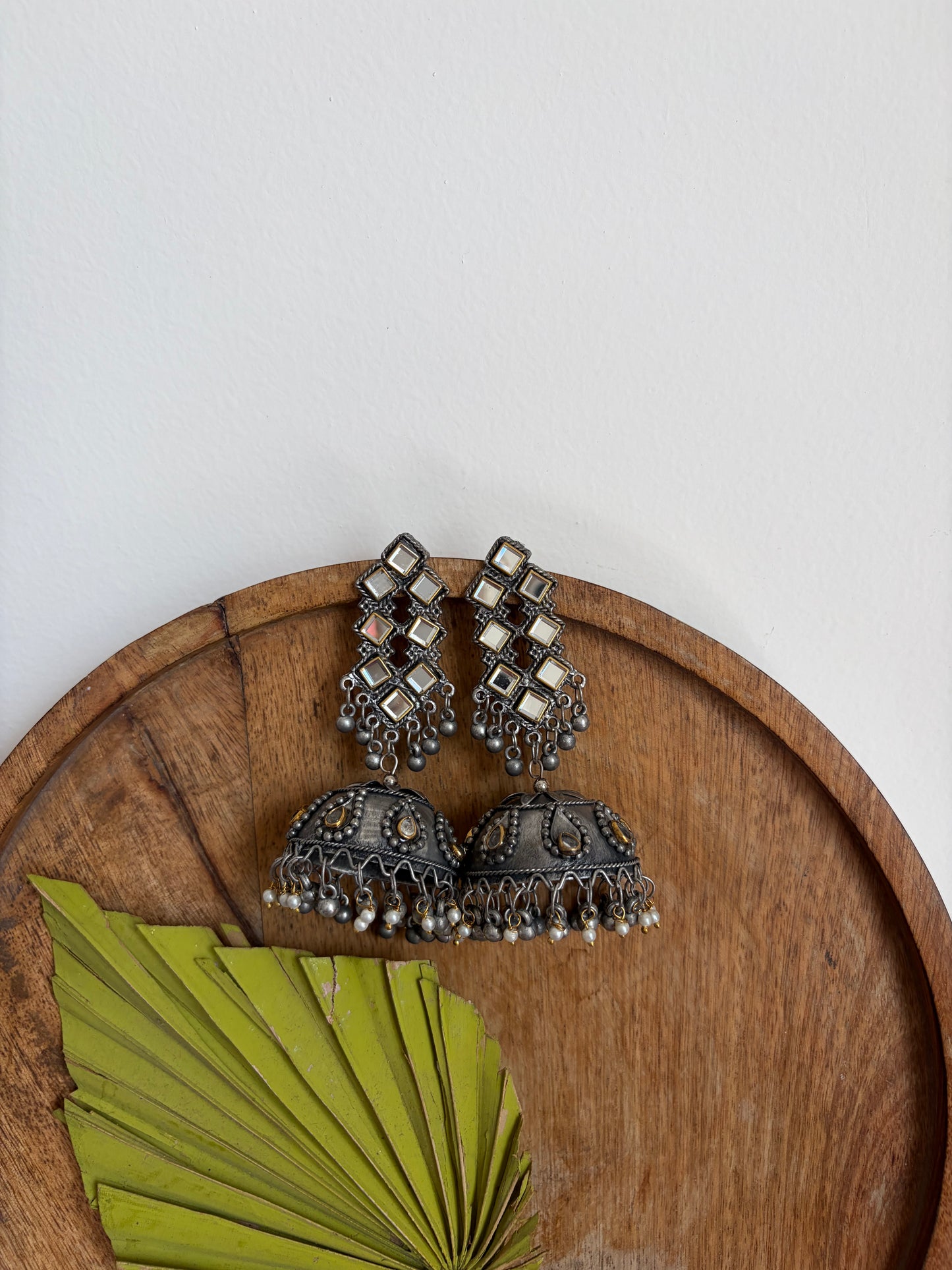Swati Mirror Jhumka
