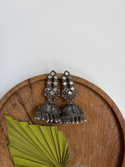 Swati Mirror Jhumka