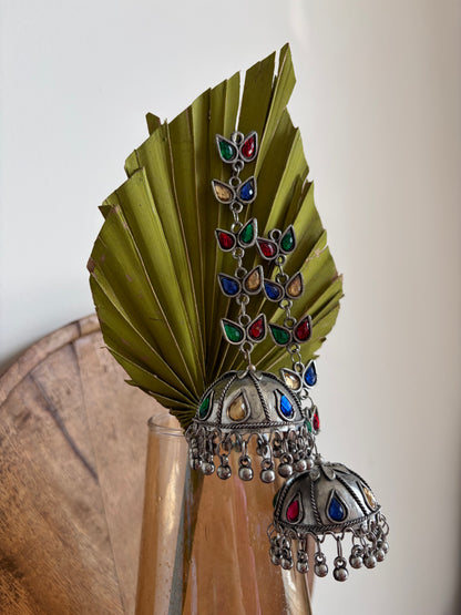 Deepa Multicolor long Jhumka