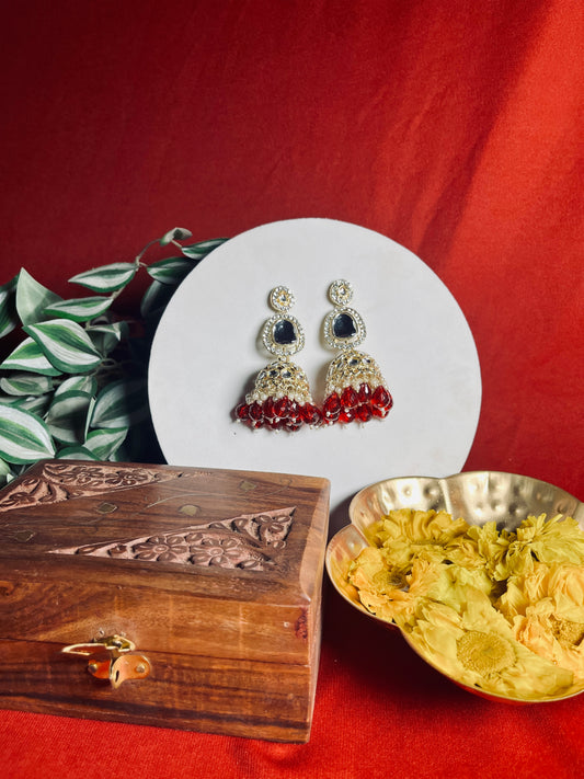 Sindoori Jhumkas