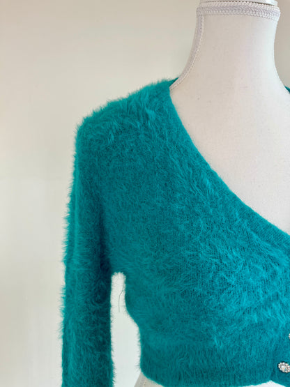 Aqua Cloud Cardigan