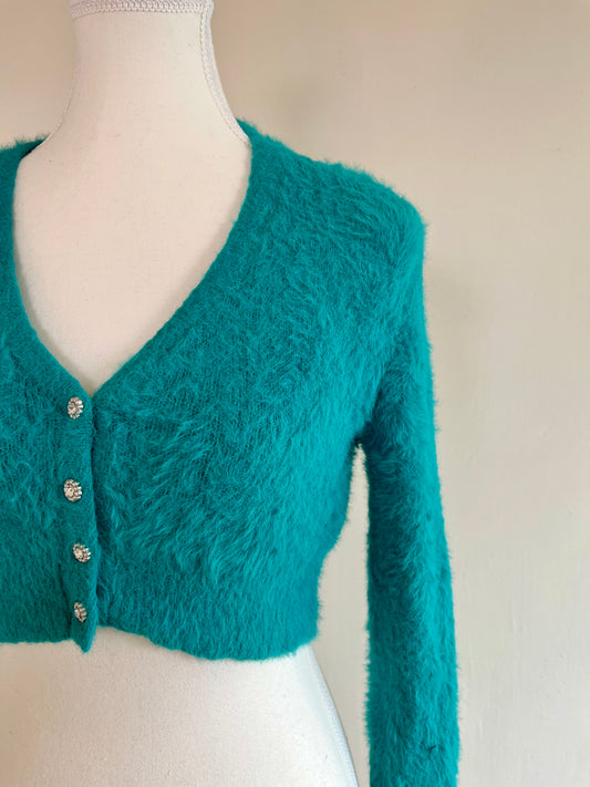 Aqua Cloud Cardigan