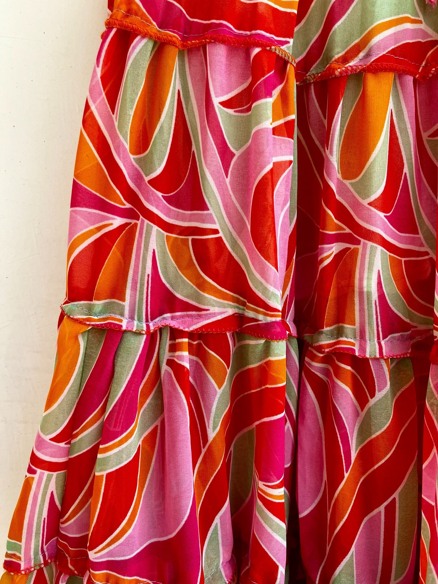 Abstract Art Long Skirt